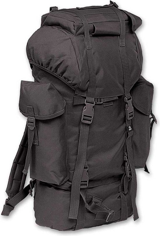 Brandit Camp Backpack 65L - Black - Men's