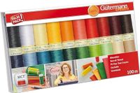 Gutermann 734008-1 schroefdraadset Naai-All 100 m x 10 rollen
