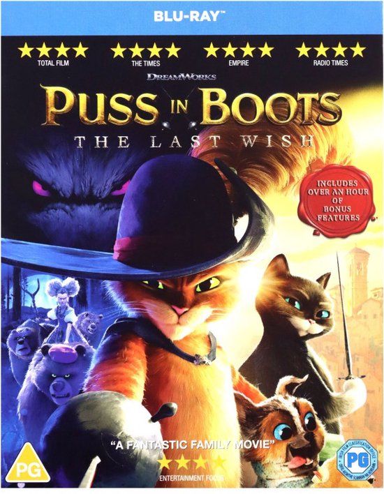 Puss in Boots: The Last Wish [Blu-Ray]