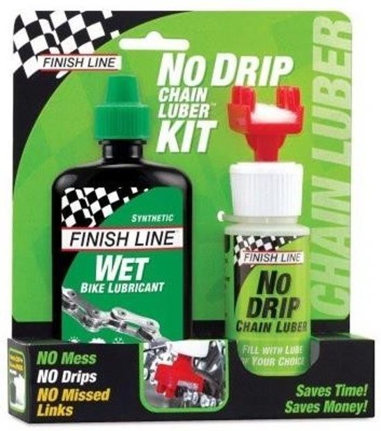 Finish Line OLIE FINISH NO DRIP CHAIN LUBER WET KIT