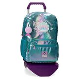 Laptop rugzak, Groen, 32x42x14 cms, Rugzak 32 + trolley