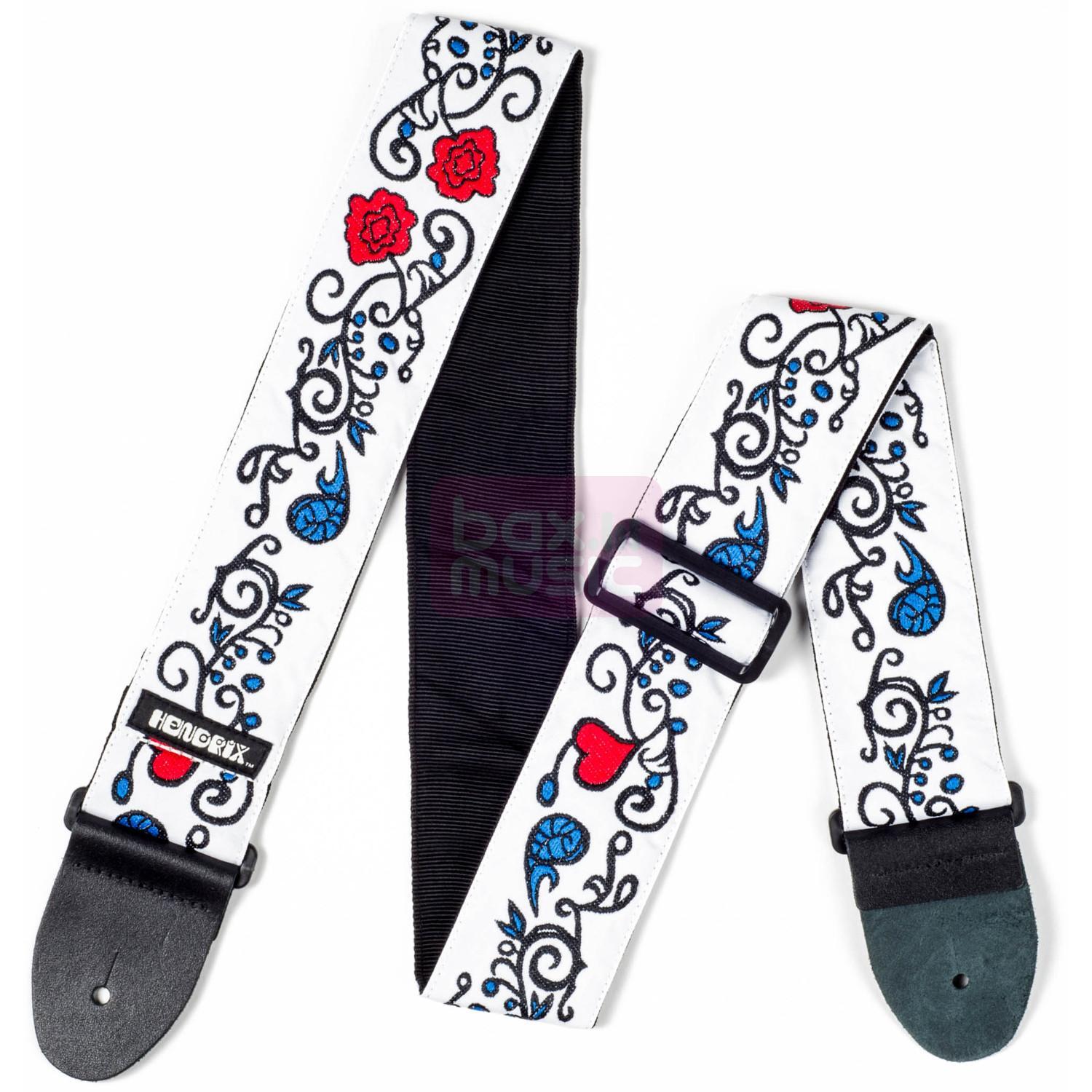 Dunlop Jimi Hendrix Strap Collection JH03 Love Drops gitaarband