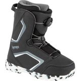 Nitro Droid QLS '22 Snowboardboot voor volwassenen, uniseks, BLK-WHT-houtskool