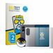 BROTECT Screenprotector voor Samsung Galaxy Z Fold 8 (Voor+Achter) - Folie Beschermfolie matte volledig dekking 2 Stuks