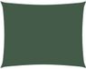Merkloos Voile d'ombrage - Rectangulaire - 2 x 3,5 m - Vert foncé - Tissu Oxford avec Revêtement PU - Résistant à l'eau et aux UV