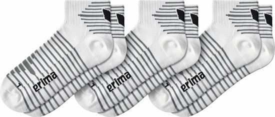 Erima 3-Pack Sportsokken - Maat 43-46 - Wit - Unisex