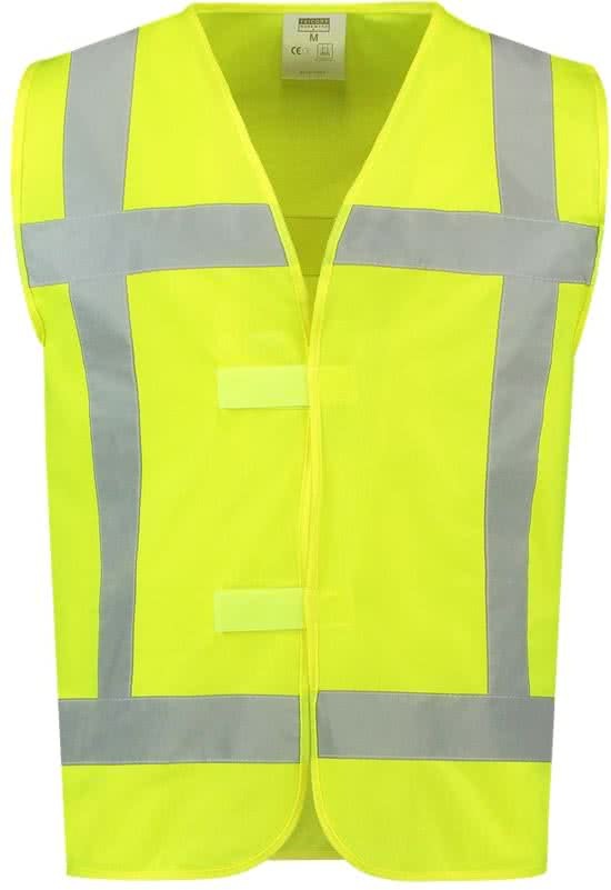 Tricorp veiligheidsvest RWS - Workwear - 453005 - fluor geel - maat XL