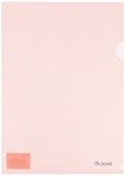 Jorde 90420 Nagelmap, polypropyleen, A4, roze
