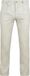 Pantalons chino Pico Pleat Coton Lin Prince de Galles Gris clair - Taille 52