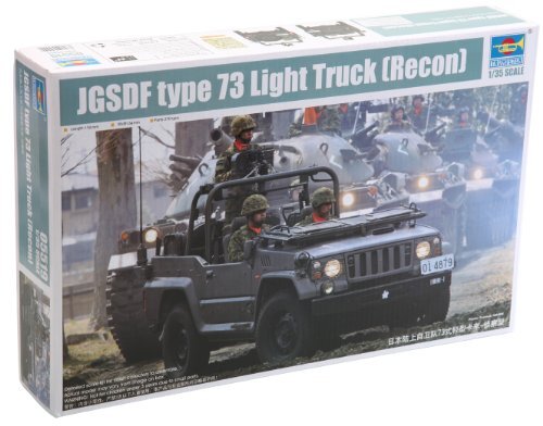 Trumpeter 05519 modelbouwset JGSDF type 73 Light Truck (Recon)