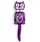 Kit Cat Klock The Classic Kit-Cat-Klock Boysenberry Paarse Editie Klok