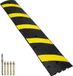 VEVOR 2-Kanaals Kabelbeschermingsramp Kabelbrug Van Rubber Slangbrug 183 X 30 X 4,5 Cm