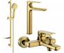 Mexen Lynx DF40 set de bain, or