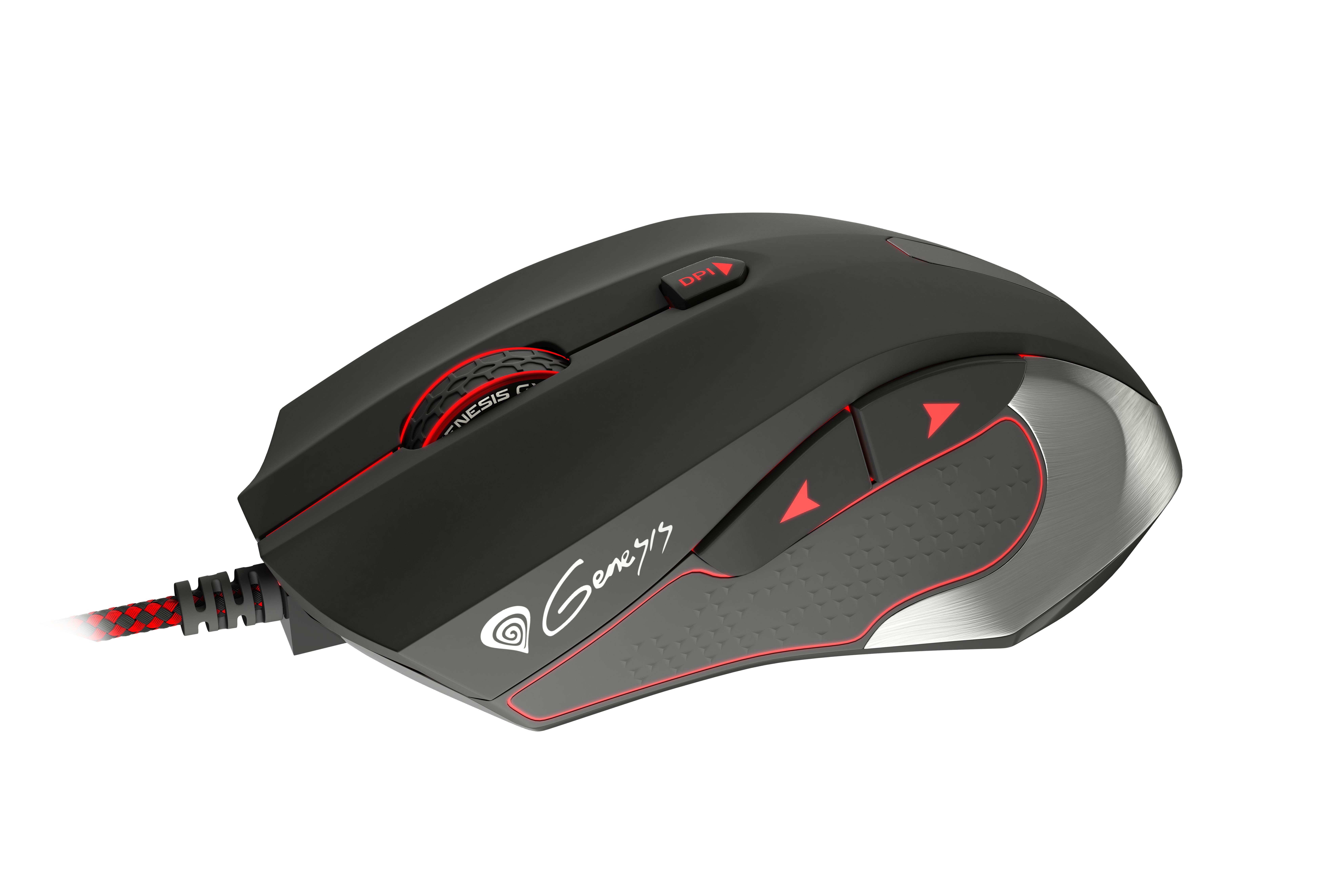 Genesis GX75 Limited Edition Gaming Muis - Optisch - 7200 DPI - Ambidextrous - USB