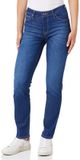Lee Elly Jeans Vrouw W28 Blauw Slim Fit Katoen/Lyocell