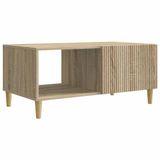 vidaXL Salontafel Sonoma Eiken 90 x 50 x 40 cm