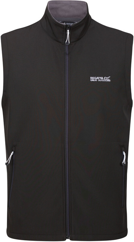 Regatta Bradwell III Bodywarmer Vest Heren, black S 2020 Softshell bodywarmers