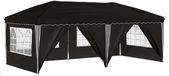 vidaXL - Pop-up Feesttent - Zwart - 575 x 288 x 245 cm