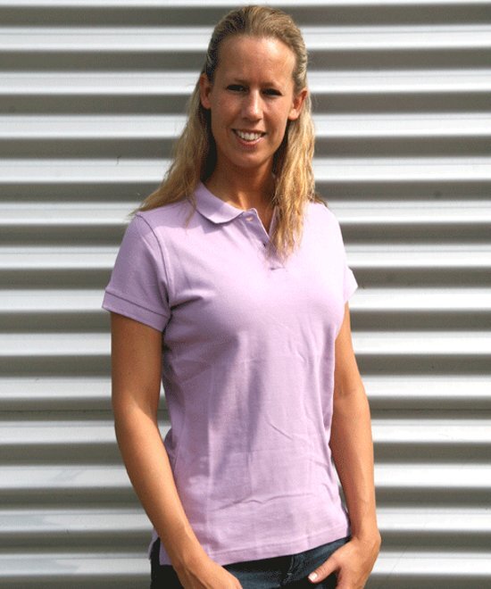 Lemon & Soda Dames poloshirts lila paars 36 S