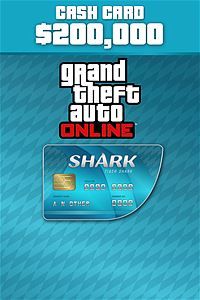 Rockstar Grand Theft Auto V Tiger Shark Cash Card - Xbox One