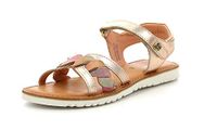 Kickers Dixon sandalen voor meisjes met open teen, koraalroze metallic, 24 EU