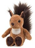 Schaffer Knuddel mich! 5690 Luzy knuffeldier eekhoorn bruin/wit maat S 18 cm