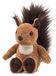 Schaffer Knuddel mich! 5690 Luzy knuffeldier eekhoorn bruin/wit maat S 18 cm