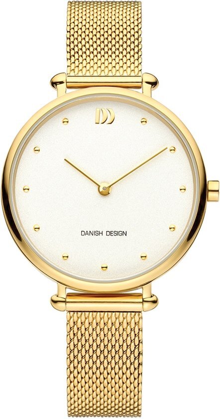 Danish Design IV05Q1229 horloge dames - goud - edelstaal doubl
