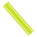 Ambiance Sticker Autokap Stripe, Racing Sticker Body Side Stripe Decal, Dak Rok Bumper Stripe Decal Vinyl, Gemodificeerde Stripe Decal Auto Decor Appelgroen - 1 Stuk 124 cm