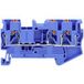 TRU COMPONENTS TC-JPT6-TW Blue Doorgangsklem 8.2 mm Snelaansluiting 0.5 mm² 6 mm² Blauw 1 stuk(s)