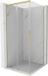 Mexen Rox cabine de douche porte coulissante 100 x 100 cm, transparent, or