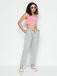 C&City Broek grijs gemêleerd