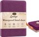Lantigo Drap-housse éponge imperméable 60x120 cm violet