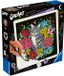 Ravensburger schilderen op nummer set Pixie Cold Kat creatief pakket.