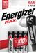 Energizer Max AAA Batterijen - 4 stuks - LR03 - 1.5V