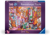 Ravensburger 2D Puzzel: Artistieke rommel, 500 stukjes