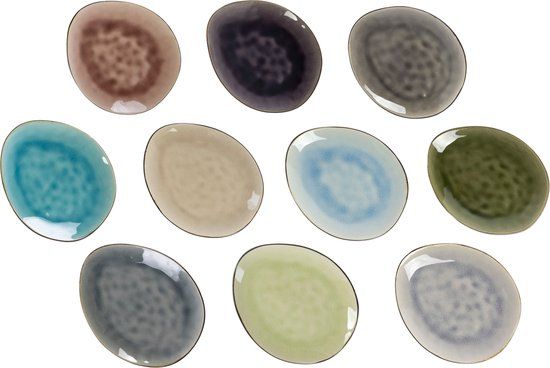 Cosy&Trendy Streetfood Festival Oval Plate - 15x11.5cm - Set of 10