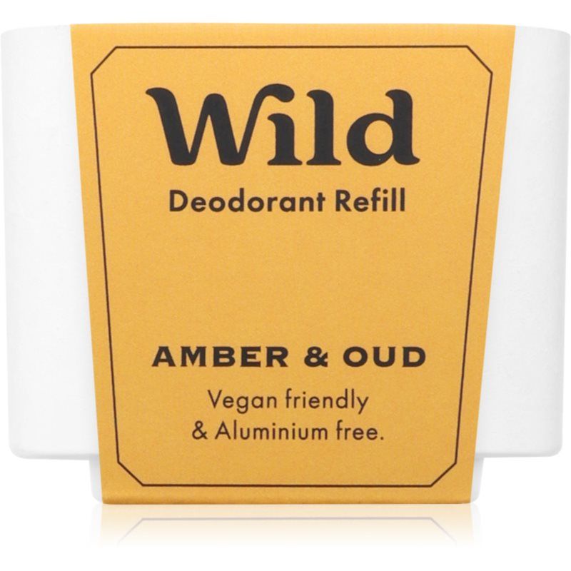 Wild Deodorant Amber & Oud Navulling - 40g