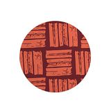 Questo Casa Ronde Digitally Printed Mouse Pad, Non-Slip Bottom, for Office and Home, Diameter: 22 cm
