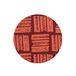Questo Casa Ronde Digitally Printed Mouse Pad, Non-Slip Bottom, for Office and Home, Diameter: 22 cm