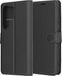 Techsuit Hoesje geschikt voor Samsung Galaxy S25 Ultra - Leather Folio Book Wallet Case - Zwart