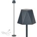 Clauss 10015 LED-vloerlamp - Accu - Dimbaar - Grijs - Binnen & Buiten