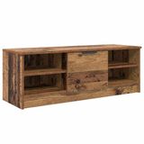 vidaXL TV-kast 102 x 35 x 36,5 cm Oud Hout Bewerkt hout