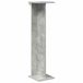 vidaXL Plantenstandaard betongrijs 25 x 25,5 x 100,5 cm bewerkt hout