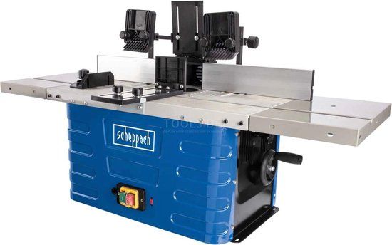 Scheppach HF60 Tafelfrees - 1500W - 11500-24000 r/min - 8mm Toolholder - Blue