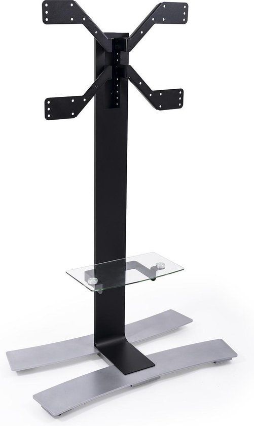 ITB Solution Erard 039051 tv-bevestiging 190,5 cm (75") Zwart Metaal