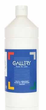 Gallery Plakkaatverf Flacon - Wit - 1000 ml