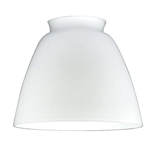 Westinghouse Lighting Westinghouse 6,6 cm gesatineerd opaalglas scherm, glas, wit, 16,9 x 16,9 x 14,2 cm