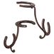 Cowboy Hoedenrek - Set van 2 decoratieve wandgemonteerde houders