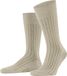 Burlington Duke Street geribd casual katoen Sokken heren beige - maat 40-46